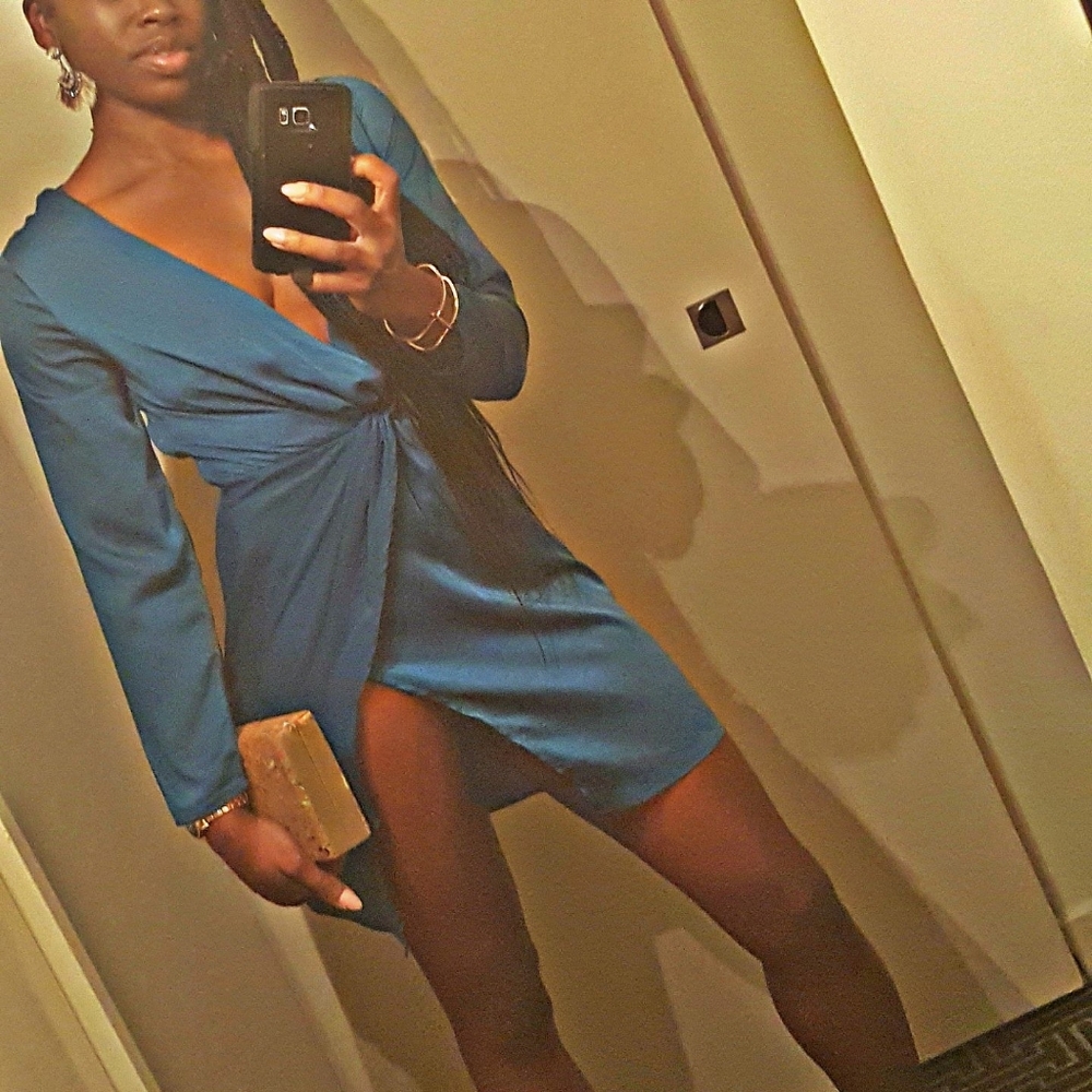 Charlotte Russe, S, Teal, Dress